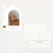 "Starlit Sky" - Birth Announcements in Cloud by Molly Wiggins - Assembled