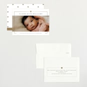 "Lovely" - Birth Announcements in Ink by Kasia Labocki - Assembled