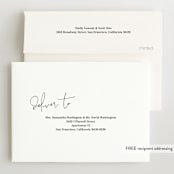 "a.k.a." - Birth Announcements in Classic by Lehan Veenker - FREE Recipient Addressing