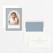 "Star Bright" - Birth Announcements in Slateblue by Meggy Masters - Assembled