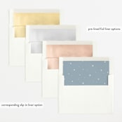 "Star Bright" - Birth Announcements in Slateblue by Meggy Masters - Envelope Liner Options