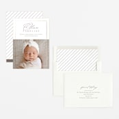 "Glimmer" - Birth Announcements in Sugar by Jessica Williams - Assembled