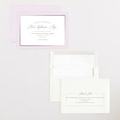 "Bon Bon" - Birth Announcements in Wisteria by Megan Davis - Assembled
