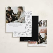 "The Flora" - Birth Announcements in Lily of the Valley by Pixel and Hank - Back of Card Options