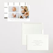 "Menil" - Birth Announcements in Fawn by Megan Davis - Assembled