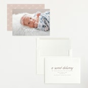 "cupcake" - Birth Announcements in Marshmallow by chocomocacino - Assembled