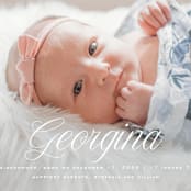 "cupcake" - Birth Announcements in Marshmallow by chocomocacino - Detail
