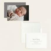 "Written Whimsy" - Birth Announcements in Snow by Lauren Chism - Assembled
