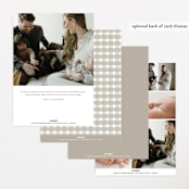 "Together" - Birth Announcements in Cloud by Erin L. Wilson - Back of Card Options