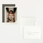 "Simple Photo" - Birth Announcements in Almond by Brianne Larsen - Assembled