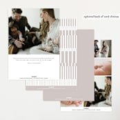 "Perfection" - Birth Announcements in Snow by Pixel and Hank - Back of Card Options