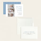 "Pictured Here" - Birth Announcements in Skyfall by Christie Garcia - Assembled