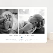 "Effortless" - Birth Announcements in Sky by Emily Sabol Goss - Front