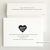 "name" - Birth Announcements in Pearl by Lori Wemple - FREE Recipient Addressing