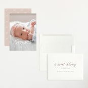 "cupcake" - Birth Announcements in Marshmallow by chocomocacino - Assembled