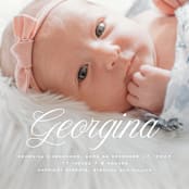 "cupcake" - Birth Announcements in Marshmallow by chocomocacino - Detail