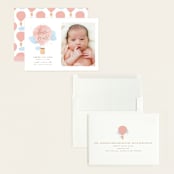 "Baby World" - Birth Announcements in Blush by Kanika Mathur - Assembled