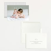 "in name only" - Birth Announcements in Whipped Cream by Jennifer Wick - Assembled