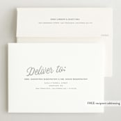 "Vintage" - Birth Announcements in Bunny by Sarah Cohn - FREE Recipient Addressing