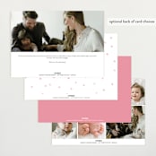 "Bundle of Joy" - Birth Announcements in Gumdrop by Creo Study - Back of Card Options