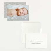 "Cuddle" - Birth Announcements in Cloud by Susan Asbill - Assembled
