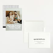 "NEWEST" - Birth Announcements in Cloud by Lori Wemple - Assembled