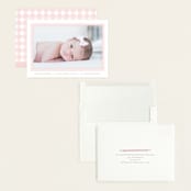 "Cotton Candy" - Birth Announcements in Blush by Lauren Chism - Assembled