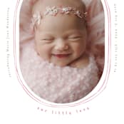 "Bundle of Joy" - Birth Announcements in Gumdrop by Creo Study - Detail