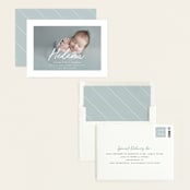 "Helena" - Birth Announcements in Pearl by Lisa Assenmacher - Assembled