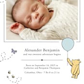 "Disney Sweetest Adventure" - Birth Announcements in Cloud by Heather Schertzer - Detail