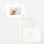 "Disney's Winnie The Pooh Night Sky" - Birth Announcements in Cotton by Angela Thompson - Assembled