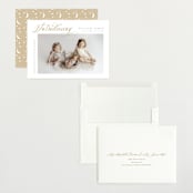 "Inspired Introduction" - Birth Announcements in Wheat by Carolyn MacLaren - Assembled