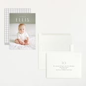 "in name only" - Birth Announcements in Whipped Cream by Jennifer Wick - Assembled