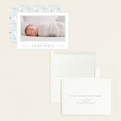 "So Proud" - Birth Announcements in Sky by Carolyn MacLaren - Assembled