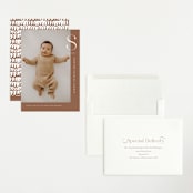 "fresh air" - Birth Announcements in Rust by Stacey Meacham - Assembled