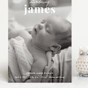 "Introduction" - Birth Announcements in Cloud by Sara Hicks Malone - Front