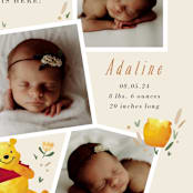 "Our Little Hunny" - Birth Announcements in Honey by Oma N. Ramkhelawan - Detail