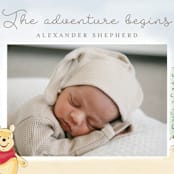 "Winnie Adventure" - Birth Announcements in Sand by frau brandt - Detail