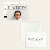 "Silly Old Bear" - Birth Announcements in Ink by Heather Schertzer - Assembled