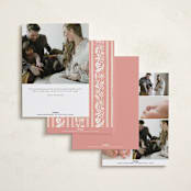"Storybook" - Birth Announcements in Sweet by Erin German - Back of Card Options