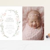 "Dottie" - Birth Announcements in Sweet Pea by Erin L. Wilson - Front