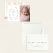 "Dottie" - Birth Announcements in Sweet Pea by Erin L. Wilson - Assembled