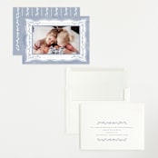 "Baby Frame" - Birth Announcements in Cornflower by Chris Griffith - Assembled