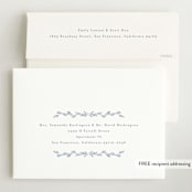 "Baby Frame" - Birth Announcements in Cornflower by Chris Griffith - FREE Recipient Addressing