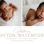 "gujiya" - Birth Announcements in Cocoa by chocomocacino - Detail