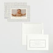 "Patchwork" - Birth Announcements in Bluebell by Julie Murray - Assembled