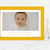 "Blanket" - Birth Announcements in Bee by Lea Delaveris - Front