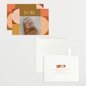 "shapes" - Birth Announcements in Desert by Morgan Kendall - Assembled