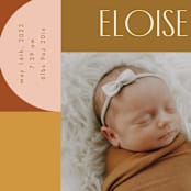 "shapes" - Birth Announcements in Desert by Morgan Kendall - Detail