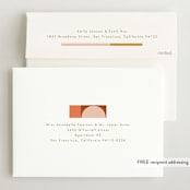 "shapes" - Birth Announcements in Desert by Morgan Kendall - FREE Recipient Addressing